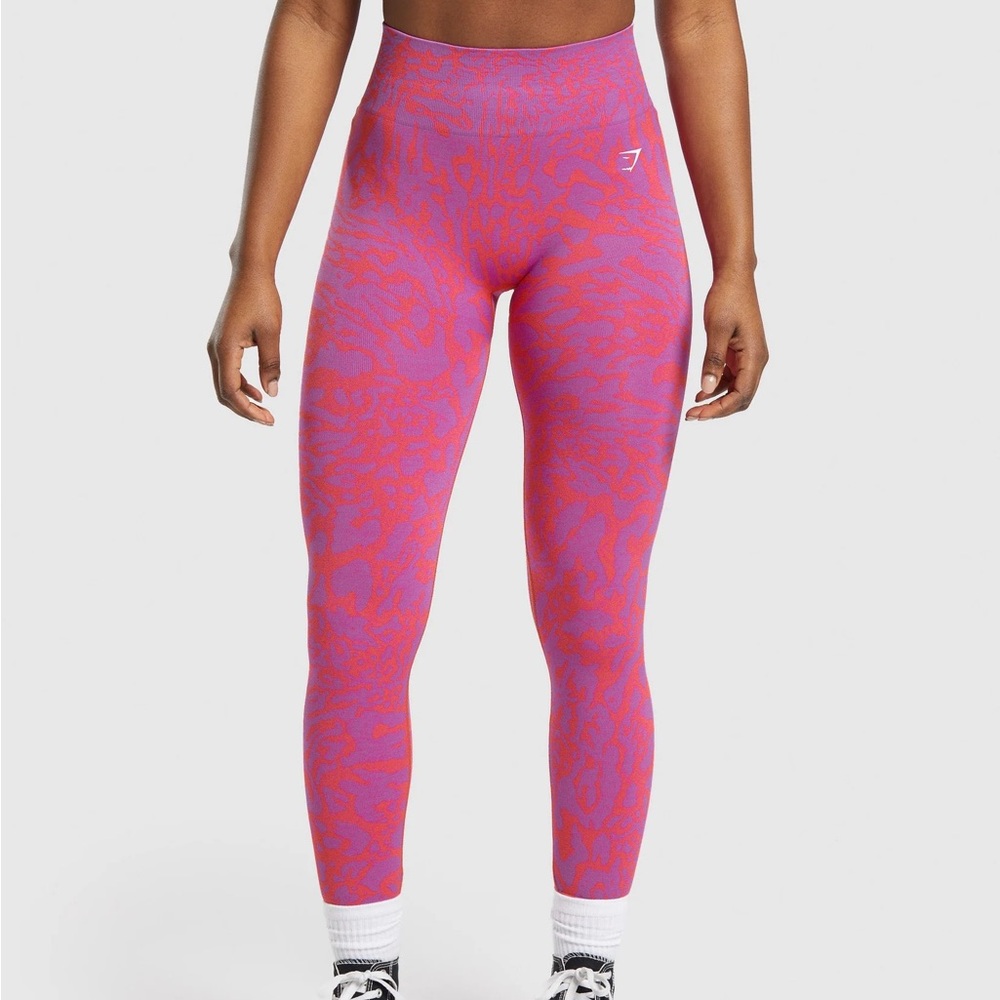 ISO GYMSHARK ADAPT SAFARI SEAMLESS LEGGINGS